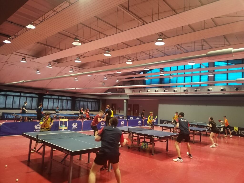 foto5-1024x768 Stage di tennistavolo in Lombardia: preparazione intensa per i giovani pongisti della regione