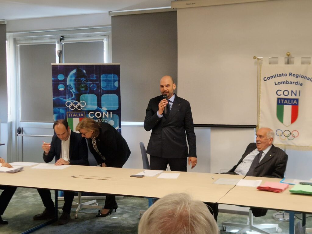 3-1024x768 Marco Riva rieletto presidente Coni Lombardia: i complimenti del nr. 1 Fitet regionale Marcello Cicchitti